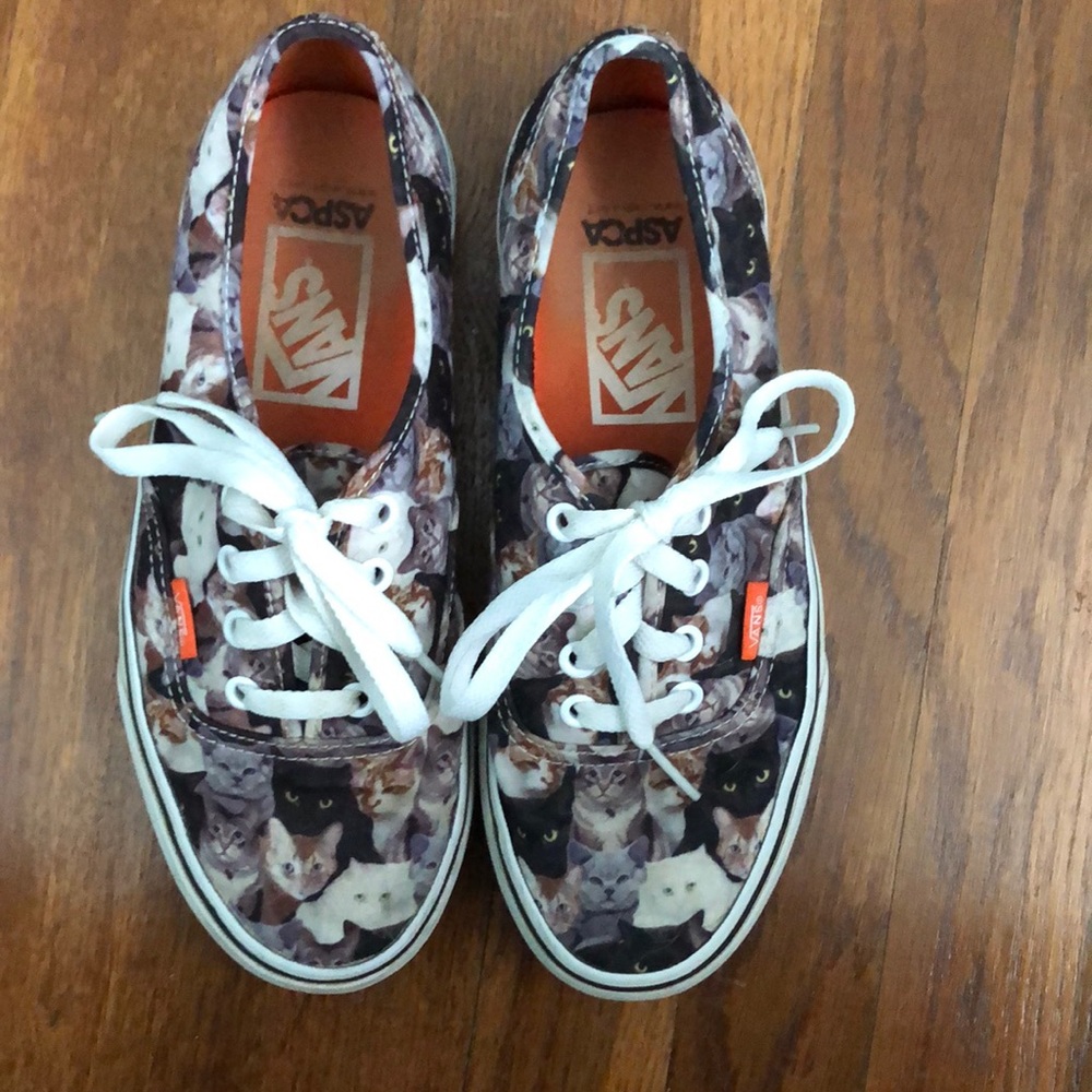 Vans ASPCA cat print sneakers
